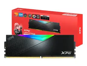 Memoria Ram Xpg Ddr5 16gb Lancer Rgb (ax5u6000c3016g-clarbk) 6000mt/s, Rgb, Negro, Cl30