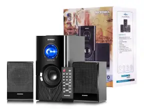 Subwoofer Micronics Fender S6004bt 60 Watts (mic S6004bt) Bt, Nterfaz Usb, Sd, Fm, Led