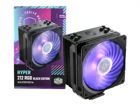 Cooler Para Procesador Cooler Master Hyper 212 Rgb Black Edition (rr-212s-20pc-r2) Negro