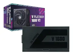 Fuente De Poder Cooler Master 1600w V2 Atx 3.1 (mpz-g002-afap-bus) Atx, 80 Plus Platinum, Modular, Negro