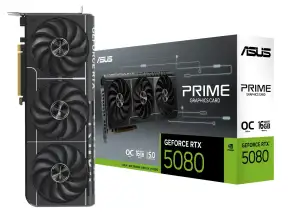 Tarjeta De Video Asus Rtx 5080 16gb Gddr7 (90rtx5080prime16gb ), Prime, 3 Ventiladores