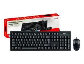 Combo 2 En Uno Genius Km-100se Ai Copilot (km-100se Ai ) Teclado, Mouse
