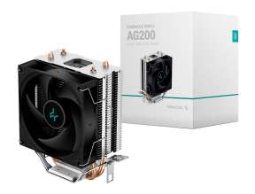 Cooler Para Procesador Deepcool Ag200 (r-ag200-bknnmn-g) 1 Ventilador, 120mm