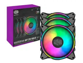 Cooler Para Case Cooler Master Masterfan Mf120 Halo (mfl-b2dn-183pa-r1) 3 En 1, 120mm