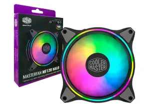 Cooler Para Case Cooler Master Masterfan Mf120 Halo (mfl-b2dn-18npa-r1) 120mm, Led Argb, Negro