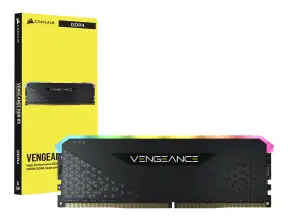 Memoria Ram Corsair Ddr4 8gb Vengeance Rs (cmg8gx4m1e3200c16) 3200 Mhz, Negro, Rgb