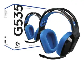 Auricular Inalambrico Logitech G535 Gaming (939-002218) Negro C/ Azul