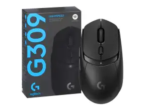 Mouse Inalambrico Logitech G309 Lightspeed Gaming (910-007197) Hasta 25.600 Dpi, Receptor Usb, Bt, Negro