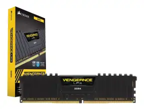 Memoria Ram Corsair Ddr4 16gb Vengeance Lpx (cmk16gx4m1e3200c16) 3200 Mhz, Negro