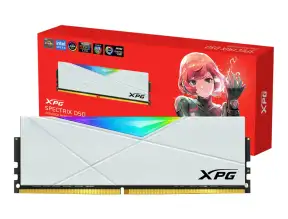Memoria Ram Xpg Ddr4 16gb Spectrix D50 (ax4u360016g18i-sw50) 3600 Mhz, Blanco, Rgb