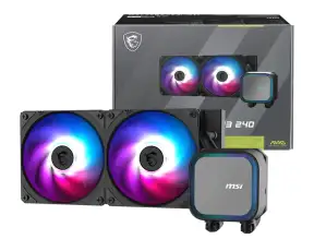Sistema De Enfriamiento Liquido Msi Mag Coreliquid A13 240 Argb (mag Coreliquid A13 240) Black