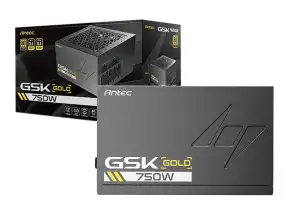 Fuente De Poder Antec 750w Gsk750 (0-761345-20056-1) Atx, 80 Plus Gold, Modular, Negro