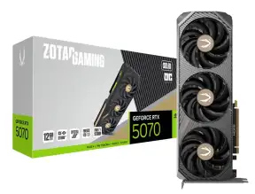 Tarjeta De Video Zotac Rtx 5070 Solid Oc Gaming 12gb Gddr7 (rtx 5070 Solid Oc) Geforce Nvidia 192 Bits, 3 Ventiladores