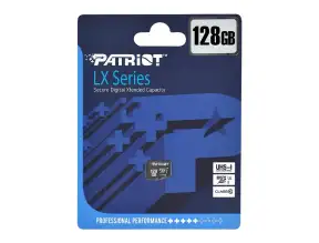 Memoria Micro Sd Patriot 128gb Lx Uhs-i (pef128gep31mcx) C/card Adaptador, Tarjeta Sd