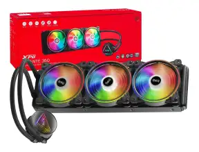 Sistema De Enfriamiento Liquido Xpg Levante 360 ( Levante360-bkcww ) Led- Argb | Aura Sync | Lga 1200 - Am4 |