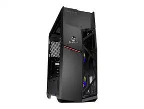 Case Gambyte Vader S/fuente (gtt1205a) Panel De Vidrio, 2 Ventiladores, Led Argb, Negro