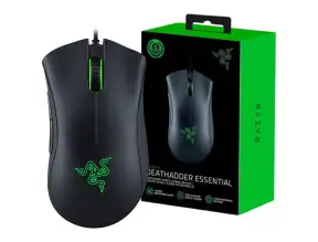 Mouse Razer Deathadder Essential Gaming (rz01-03850100-r3u1) Hasta 6400 Dpi, 5 Botones Programables, Negro