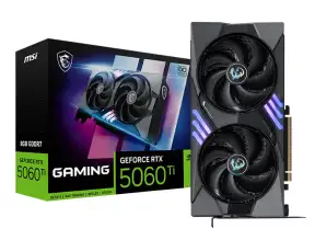 Tarjeta De Video Msi Rtx 5060 Ti 8gb Gaming Oc Gddr7 (rtx 5060 Ti 8g Gaming Oc) Geforce Nvidia, 128 Bits, 2 Ventiladores