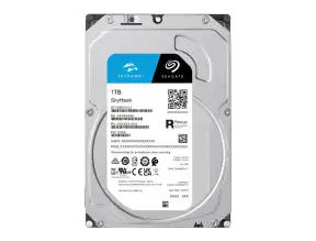 Disco Duro Seagate 1tb Skyhawk (st1000vx013) Cache 245mb, 5400 Rpm, 3.5", Sata 6, Para Video Vigilancia