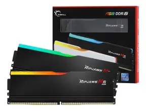 Memoria Ram G.skill Ddr5 32gb (16gbx2) Ripjaws M5 (f5-6000j3636f16gx2-rm5rk) 6000 Mhz Negro, Rgb