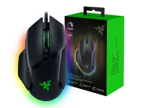 Mouse Razer Basilisk V3 Gaming (rz01-04000100-r3m1) Hasta 26.000 Dpi, 11 Botones Programables, Rgb, Negro