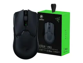 Mouse Inalambrico Razer Viper V2 Pro Gaming (rz01-04390100-r3u1) Hasta 30.000 Dpi, Receptor Usb, 5 Botones, Negro