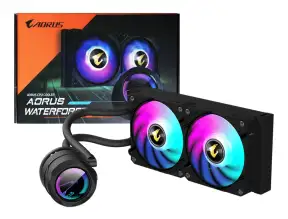 Sistema De Enfriamiento Liquido Gigabyte Aorus Liquid Cooler 240 (gp-aorus Waterforce240) 2 Ventiladores, 240mm, Led Argb