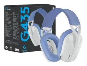 Auricular Inalambrico Logitech Lightspeed G435 Gaming (981-001073) Con Microfono, Blanco