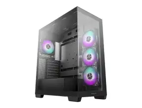 Case Deepcool Gaming Cg580 4f S/fuente  (r-cg580-bkada4-g-1) Paneles De Vidrio Templado, Negro