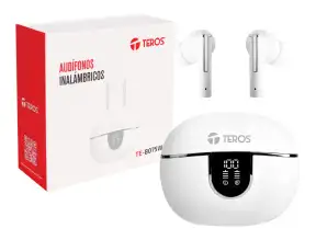 Auricular Teros Negro (te-8075w) Blanco