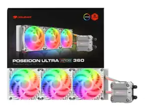 Sistema De Enfriamiento Liquido Poseidon Ultra Argb 360 Wh (3mpul360.0002) Led Argb, Blanco