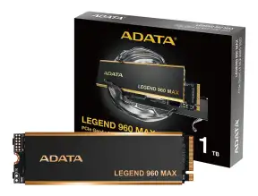 Unidad De Almacenamiento Ssd M.2 Pcie Adata 1tb Nvme Legend 960 Max, 2280 (aleg-960m-1tcs) 7400mb/s Con Discipador