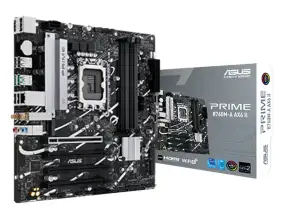 Placa Madre Asus B760m A Ax6 Ii (prime B760m-a Ax6 Ii) Socket Lga 1700, Ram Ddr5  Buss 7200oc Mhz, Wifi