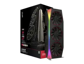 Tarjeta De Video Xfx Rx 9070xt 16gb Mercury Rgb (rx-97tmargb9) Radeon Gddr6 256 Bits, 3 Ventiladores