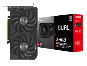 Tarjeta De Video Asus Rx 9060xt Dual 8gb 128 Bit Pci 5.0 Gddr6 (vd8gasrx906xtdu)