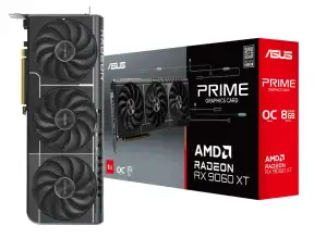 Tarjeta De Video Asus Rx 9060xt Prime 8gb 128 Bit Pci 5.0 Gddr6 (vd8gasrx906xtpo)