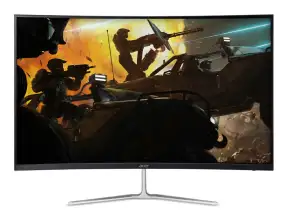 Monitor Acer 31.5 Pulgadas Eda320q Pbiipx, Nitro Curvo Led Fhd, 1 Hdmi 1 Displayport, Frecuencia 165hz, 1ms (um.je0aa.p02) Altavoces