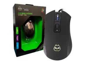 Mouse Halion Tokio Gaming (ha-m607) Negro Led- Rgb
