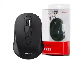 Mouse Inalambrico Cybertel Logi Cyb M307 (cyb M307) Hasta 1000 Dpi, Receptor Usb, Negro
