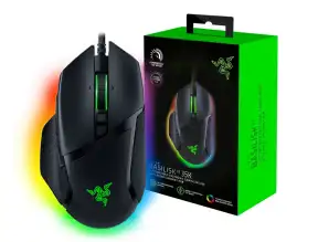 Mouse Razer Basilisk V3 35k Dpi Switch Optico 90m ( Rz01-05230100-r3u1) 11 Zonas Chroma Black