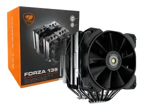 Cooler Para Procesador Cougar, Forza 135(3mfz135.0001) 7 Pipas De Cobre, 2 Fan
