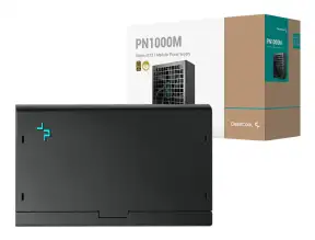 Fuente De Poder Deepcool Pn1000m (pn1000m-fb0b-us) Gamer Storm Atx, 80 Plus Gold, Pci 5.1, Modular, Negro
