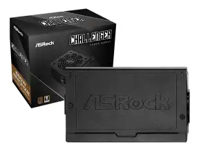 Fuente De Poder Asrock Challenger 650w (cl-650b) No Modular, Atx 80 Plus Bronze, Negro