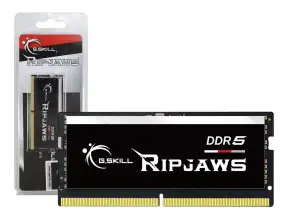 Memoria Para Laptop Sodimm G.skill Ddr5 16gb (f5-4800s4039a16gx1-rs) 4800 Mhz, Negro