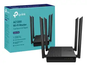 Router Inalambrico Tp-link Archer C64 Mu-miumo ( Archer C64 ) Ac1200 | Doble Banda 2.4- 5.ghz