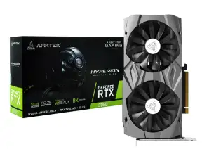 Tarjeta De Video Arktek Rtx 3060 Hyperion 12gb Gddr6 (akn3060d6s12gh1) Geforce Nvidia 192 Bits, 2 Ventiladores 