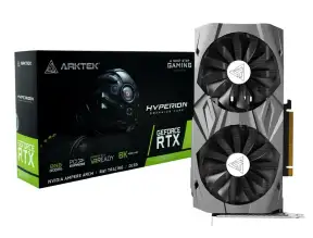 Tarjeta De Video Arktek Rtx 3060 Ti Hyperion 8gb Gddr6 (akn3060tid6s8gh1) Geforce Nvidia 256 Bits, 2 Ventiladores 