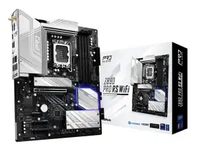Placa Madre Asrock Z890 Pro Rs Wifi (z890 Pro Rs Wifi) Socket Lga 1851, Ram Ddr5 Buss 9066oc Mt/s, Core Ultra, Gen 15