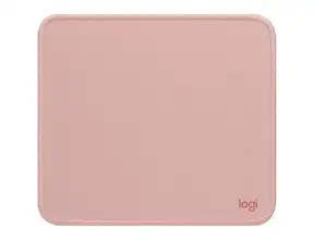 Pad Mouse Logitech Anti-salpicaduras 200 X 230mm, Material PoliÉster Reciclado, Base De Caucho Natural, Color Rose (956-000037)