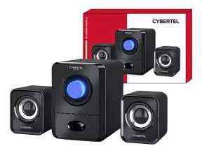 Parlante Cybertel Killer Cyb S501 (cyb S501) Led Rgb, Negro